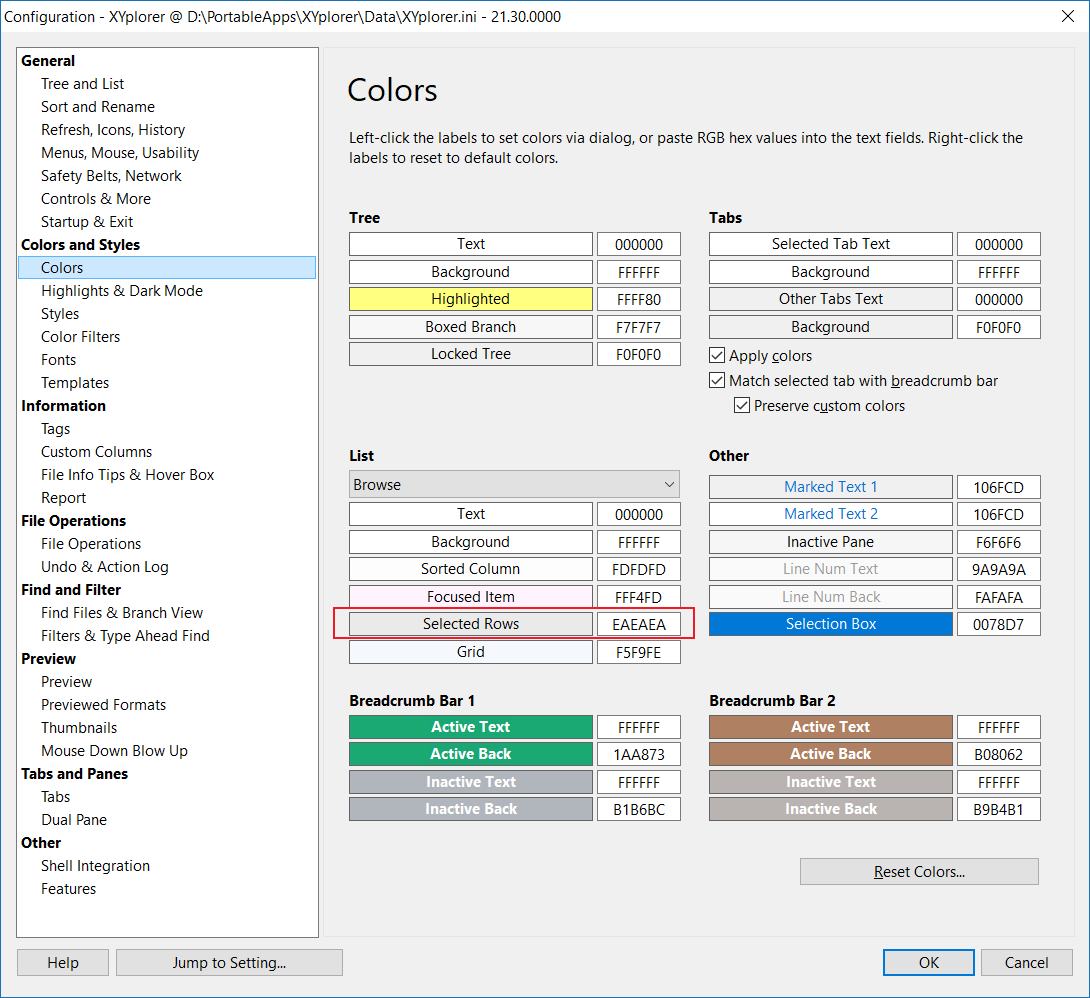 CustomizeList-SelectedRowsBackground-1