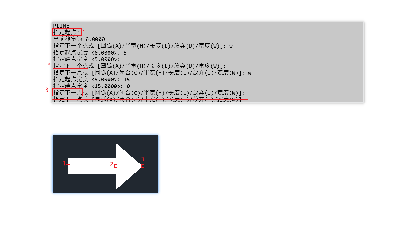 Drawing-Polyline-Arrow