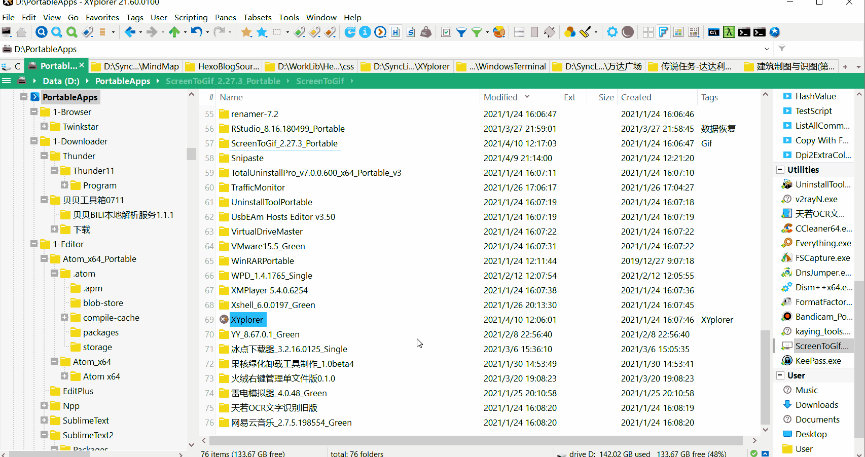Listary-FocusTargetOnExistingTab