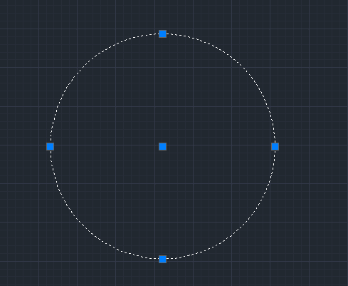 AutoCAD-Circle-QuadrantPoint